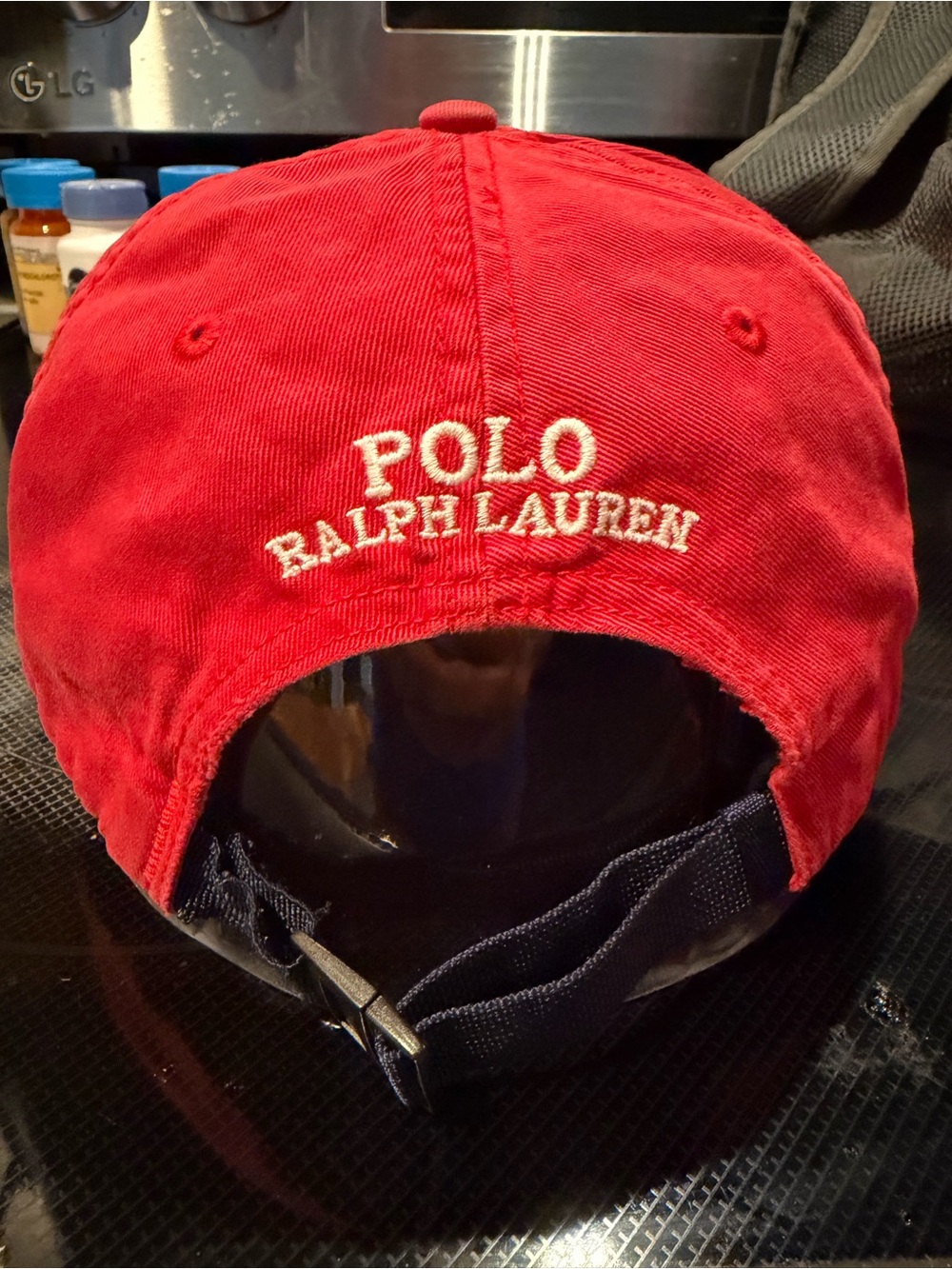 Ralph Lauren Red P-15 Offshore Sailing Baseball Cap - Picture 3 of 7